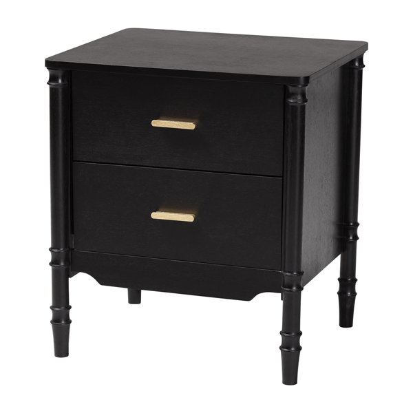 Baxton Studio Marisela Nightstand - image 