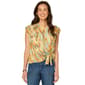 Womens Democracy Extended Pleated Shoulder Asymtrical Slip Knot - image 1