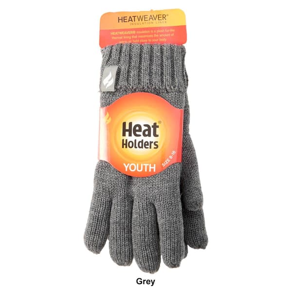Boys (8-16) Heat Holders® Flat Knit Gloves