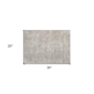 HomeRoots Ivory Abstract Non Skid Indoor Outdoor Accent Rug - image 3
