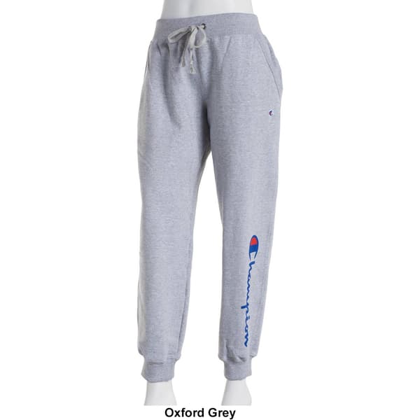Womens Champion Powerblend Classic Script Fleece Joggers