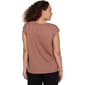 Womens Skye’s the Limit Blooming Pastels Cap Sleeve Blouse - image 2