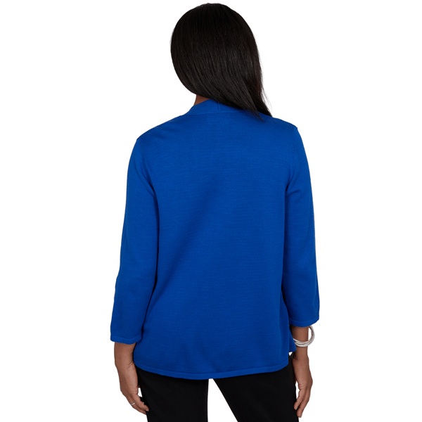 Womens Alfred Dunner Dinner Theater Geo Two in One Blouse