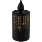 Northlight LED Glass Candle with Stars Christmas Decoration - image 4