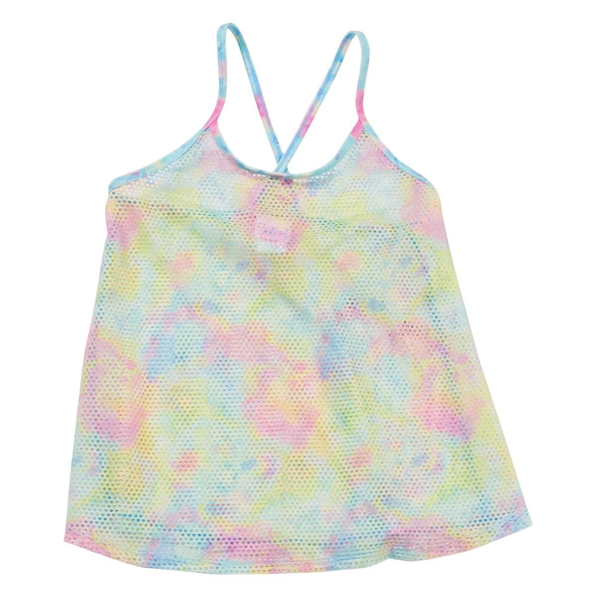 Girls (7-16) Shelloha™ Marble Tie Dye Swim Cover-Up