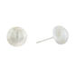 10mm Freshwater Pearl Stud Earrings - image 1