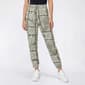 Petite Robert Louis Pull On Tie Waist Palm Tree Silky Knit Jogger - image 1