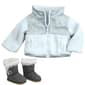 Sophia's(R) Nylon and Fleece Jacket and Boot Set - image 1