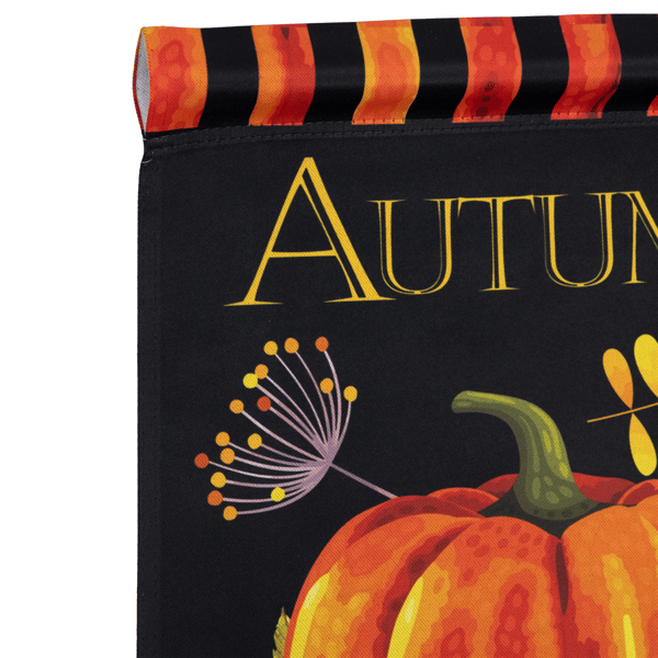 Northlight Autumn Blessings Pumpkin Fall Harvest Garden Flag