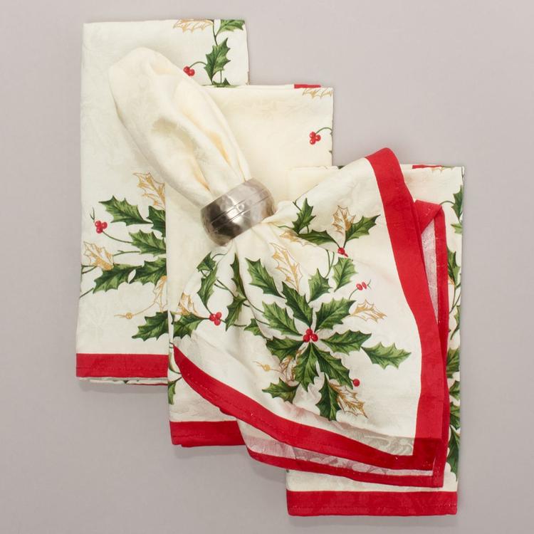 Lenox (R) Holiday Napkins - Set of 4