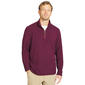 Mens Big & Tall LANDS'' END(R) Upland Pique 1/4 Zip Sweater - image 1