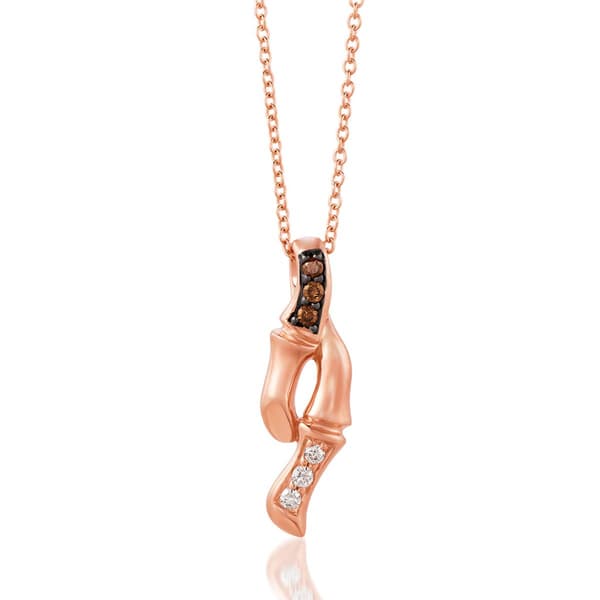 Le Vian(R) Chocolate Diamonds(R)  Vanilla Diamonds(R) Pendant - image 
