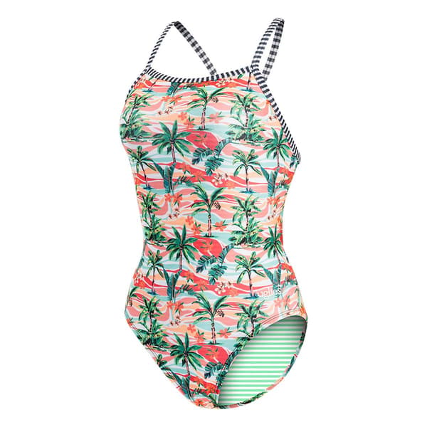 Womens Dolfin® Uglies V-2 Back Aloha One Piece Swimsuit