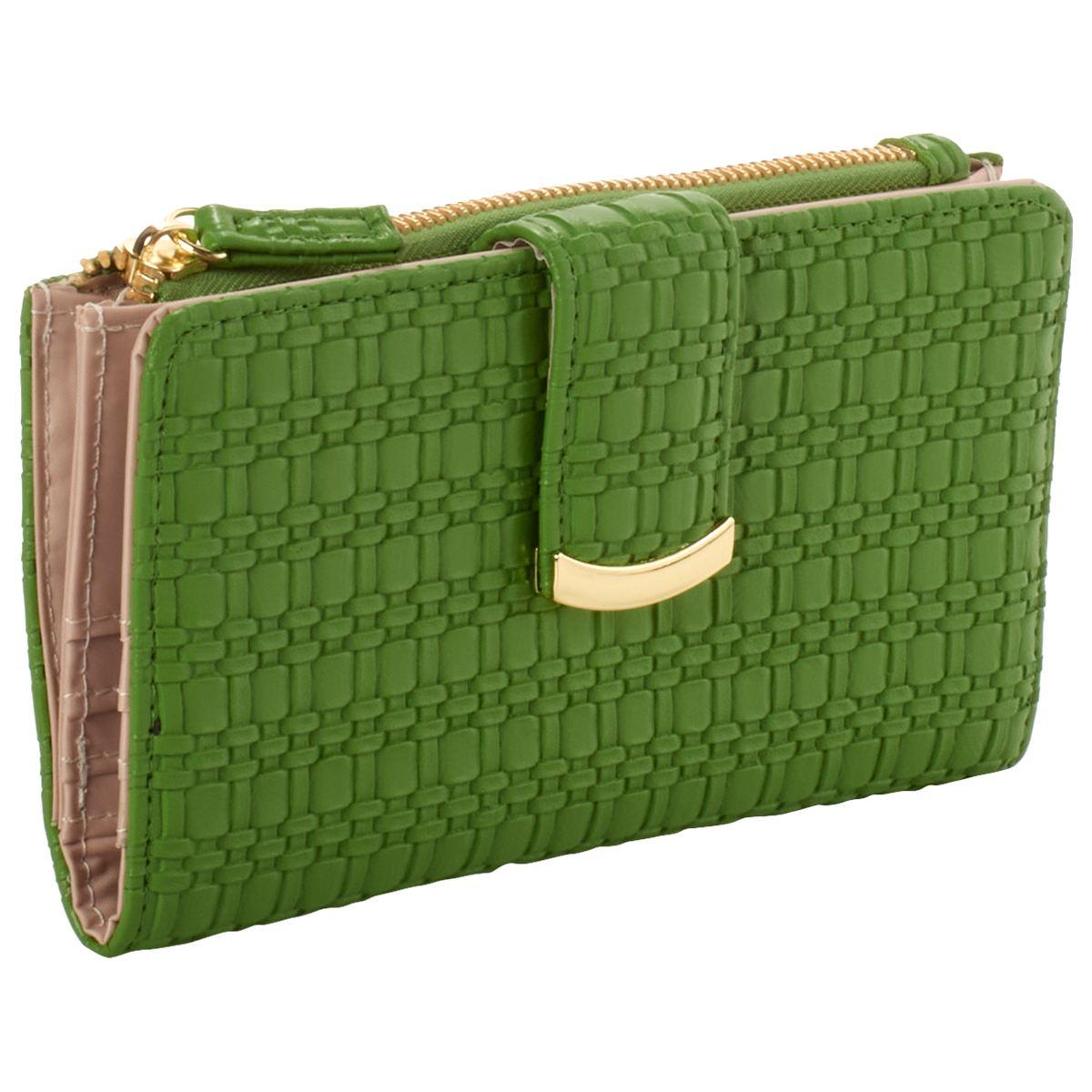 Mundi Lottie Croco Clutch Wallet