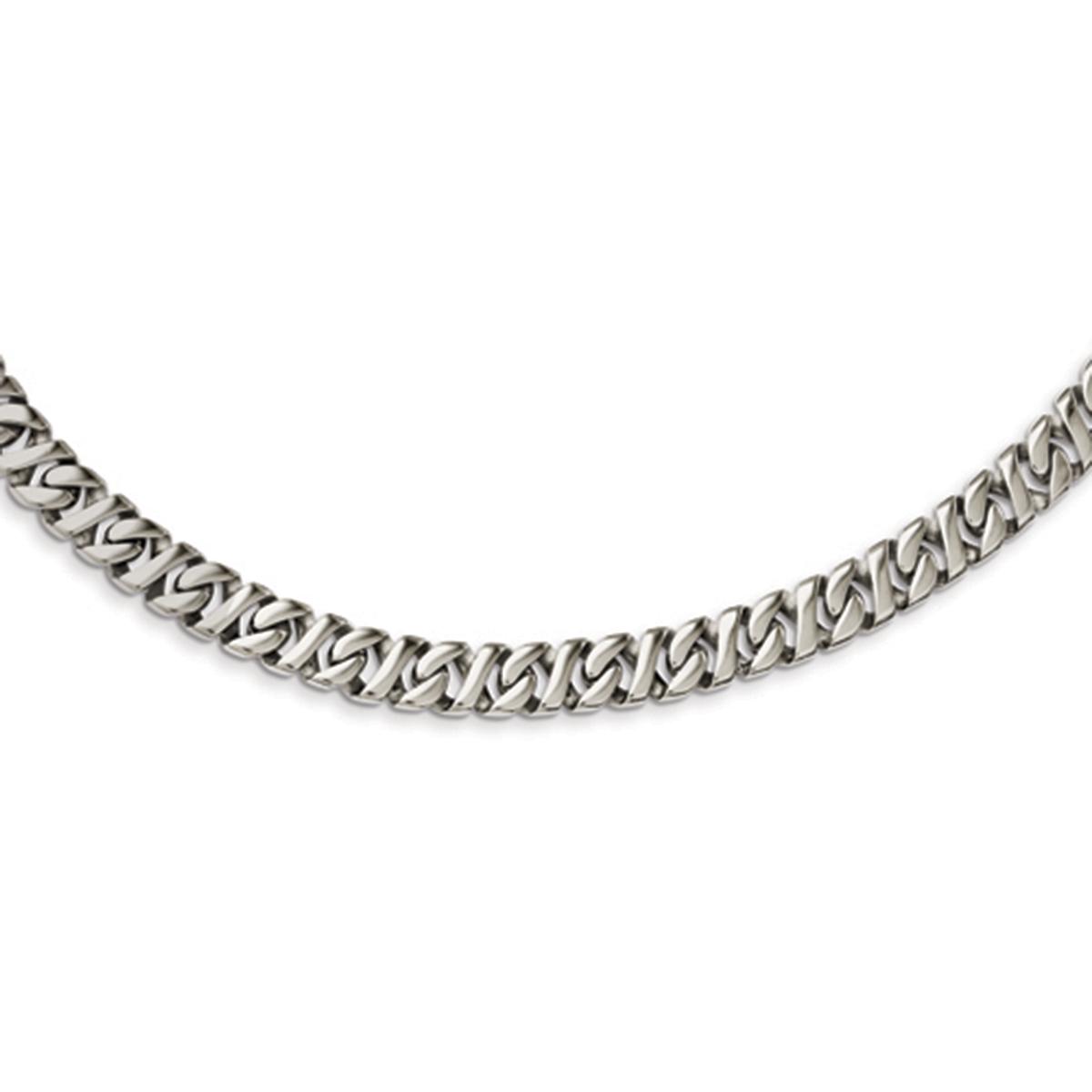 Mens Gentlemen's Classics(tm) Sleek Chain Link Necklace