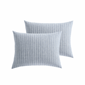 Palm Aire Jackson 3pc. Light Blue Stripe Cotton Comforter Set - image 4