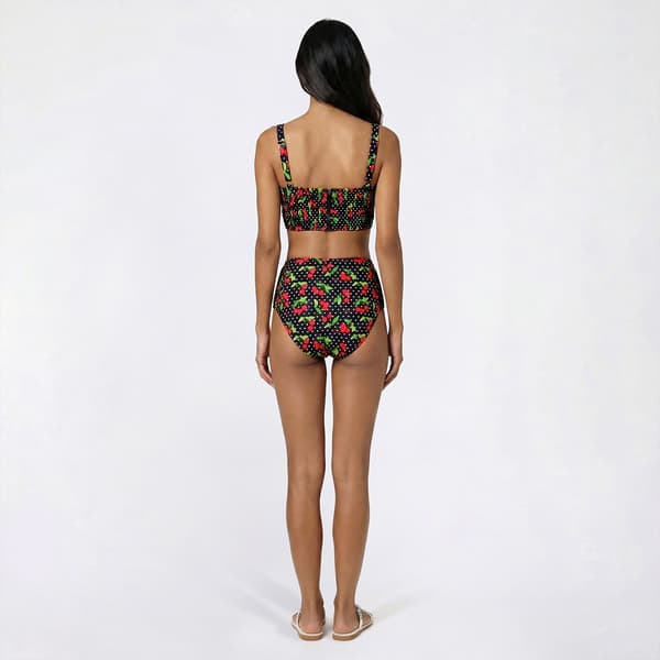 Juniors Betsey Johnson Cherry Corset Set