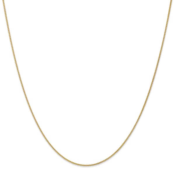Gold Classics&#40;tm&#41; 10kt. Yellow Gold 1mm 18in. Spiga Chain