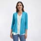 Womens Kasper Long Sleeve Open Front A-Line Cardigan - image 3