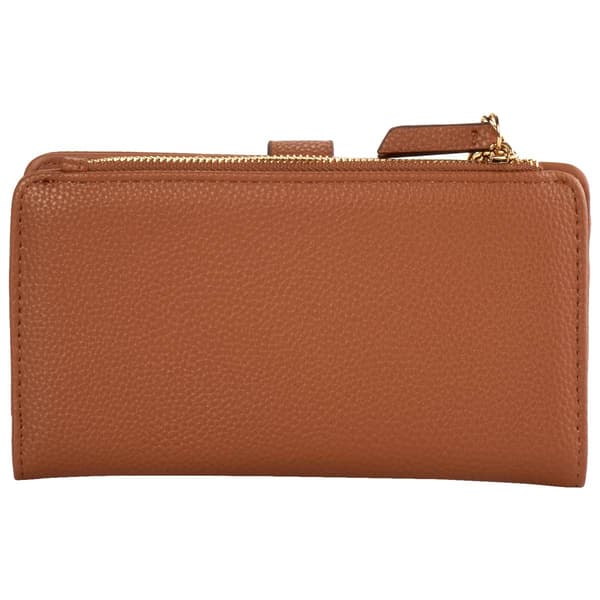 Womens Nannette Lepore Lilli Bifold Wallet - Hazelnut