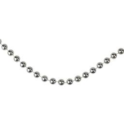 Northlight Seasonal 33ft. Shiny Silver Beaded Christmas Garland