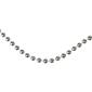 Northlight Seasonal 33ft. Shiny Silver Beaded Christmas Garland - image 1