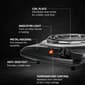 Ovente Electric Single Coil Burner 6in. Hot Plate Cooktop - Black - image 6