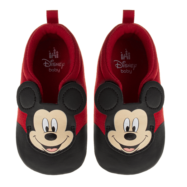 Baby Boys Disney™ Mickey Mouse Slipper Shoes