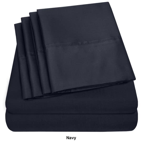 Sweet Home Collection 1500 TC Solid Brushed Microfiber Sheets Set