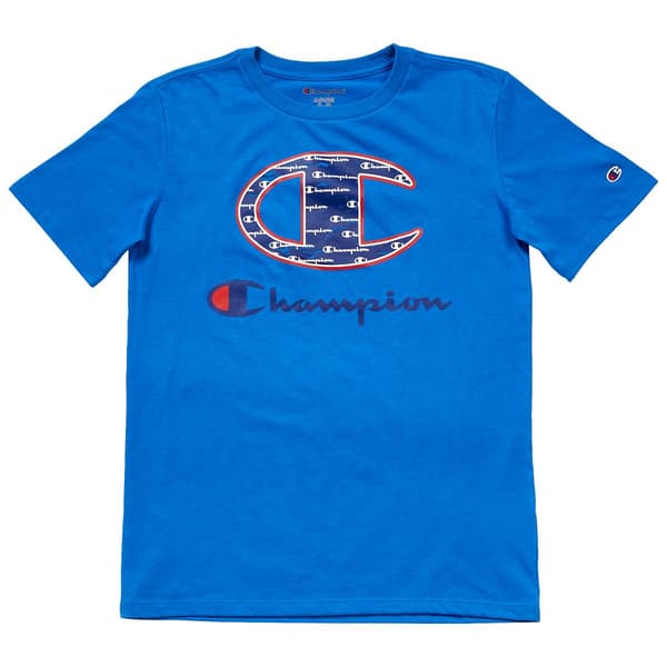 Boys &#40;8-20&#41; Champion&#40;R&#41; Short Sleeve Big C Graphic Tee - image 