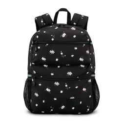 High Sierra Everclass Floral Backpack - Black