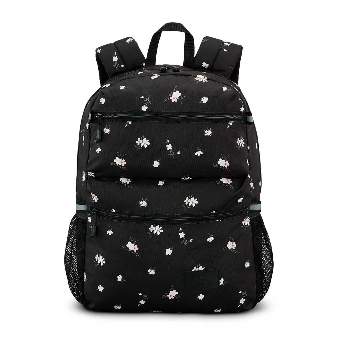 High Sierra Everclass Floral Backpack - Black