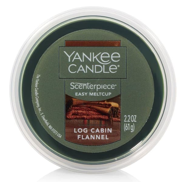 Yankee Candle&#40;R&#41; Scenterpiece&#40;R&#41; 2.2oz. Log Cabin Flannel Melt Cup - image 
