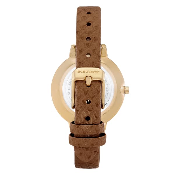 Womens BCBG MAXAZRIA Beige/Gold Watch - GN51048002