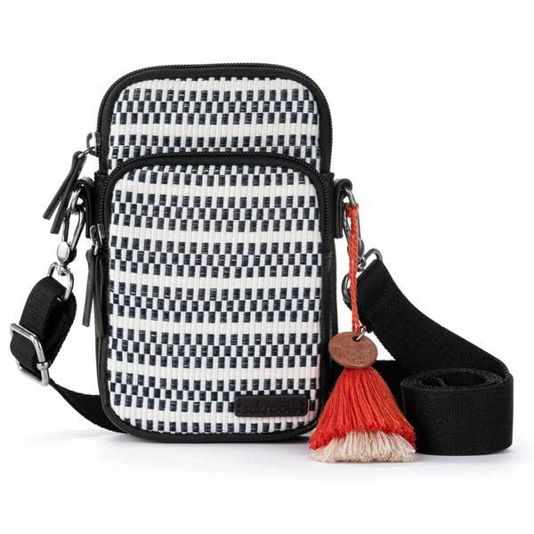 Sakroots Koa Batik Woven Medium Phone Crossbody