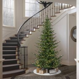 Puleo International 7.5ft. Natural Fir Artificial Christmas Tree