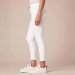 Womens Democracy "Ab"solution® Crop Skinny Jeans - Optic White