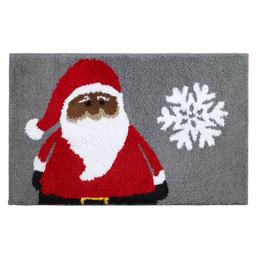 Avanti African-American Santa Bath Rug