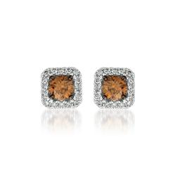 Le Vian(R) Chocolate Diamond(R) Center Square Stud Earrings