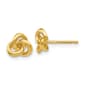 Gold Classics(tm) 14k Trinity Knot Stud Earrings - image 1