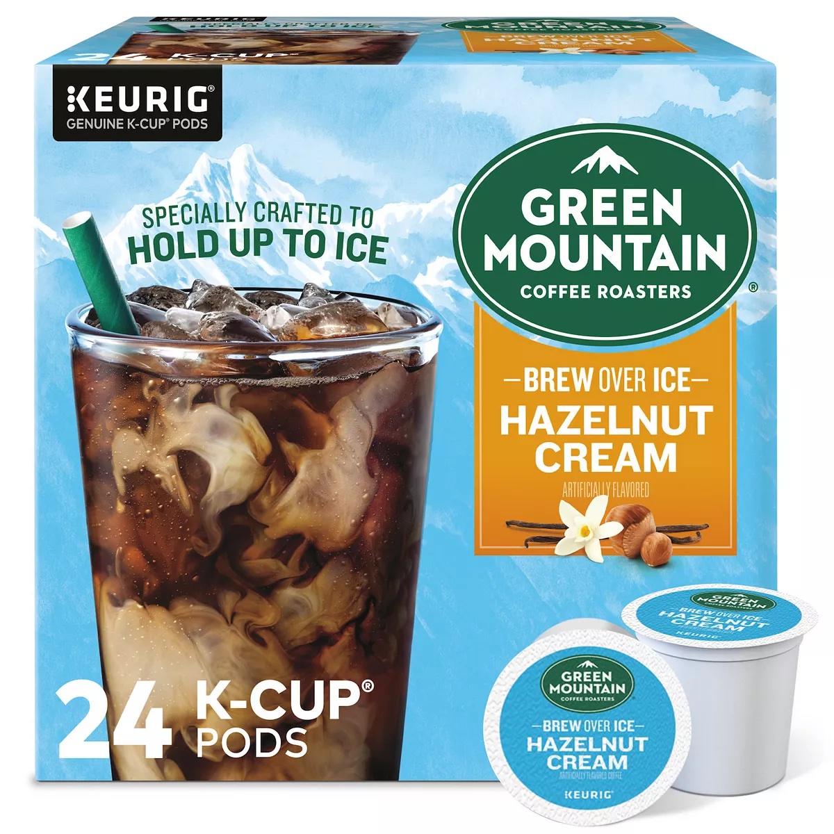 Keurig® Green Mountain Coffee® Hazelnut Cream K-Cup® -...