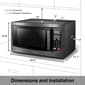 Toshiba 1.2 cu. ft. Smart Sensor Microwave Oven - image 2