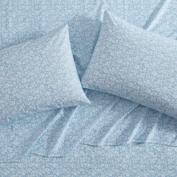 Laura Ashley Heirloom Ditzy 100% Cotton Sheet Set