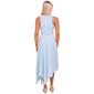 Juniors No Comment Tank Asymmetrical Waist Hanky Hem Midi Dress - image 2