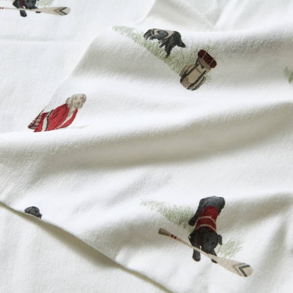 Eddie Bauer Retriever Adventure Cotton Flannel Sheet Set