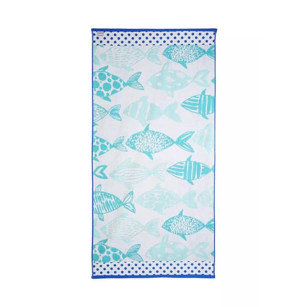 Fish Jacquard Beach Towel Boscov's