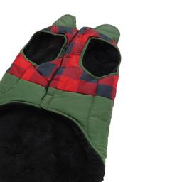 Best Furry Friends Red Buffalo Check Pet Coat