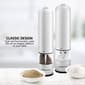 Ovente Electric Stainless Steel Sea Salt & Pepper Grinder Set - image 3