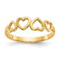Gold Classics&#40;tm&#41; 14kt. Yellow Heart Ring - image 1