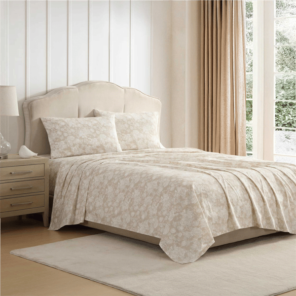Laura Ashley® Meredith Percale Sheet Set
